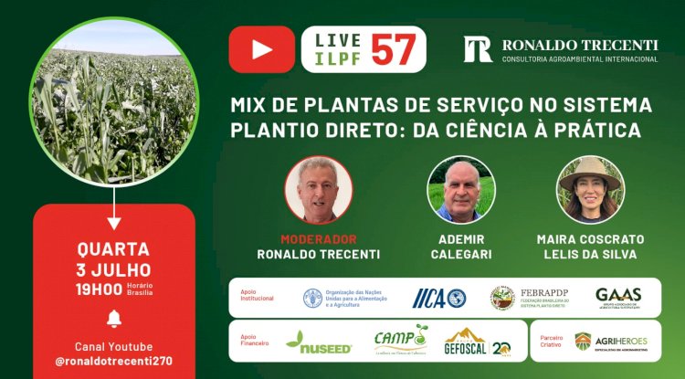 Live Mix De Plantas De Cobertura Para O Sistema Plantio Direto FEBRAPDP