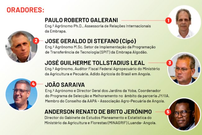 Cooperação Brasil x África para o Desenvolvimento da Agricultura Tropical Sustentável 