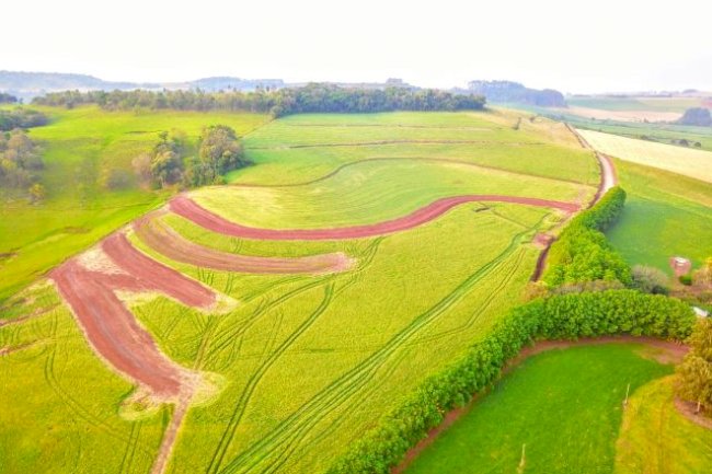 5 de dezembro, Dia Mundial do Solo: confira como os terraços minimizaram as perdas provocadas pelas chuvas em lavouras de grãos no Oeste de SC