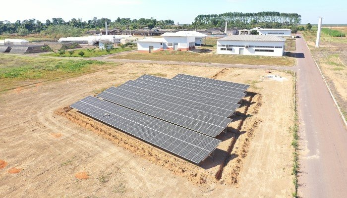 Usina fotovoltaica traz economia para a Embrapa em Mato Grosso