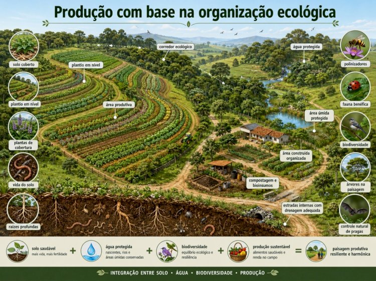 Produção com base na organização ecológica 