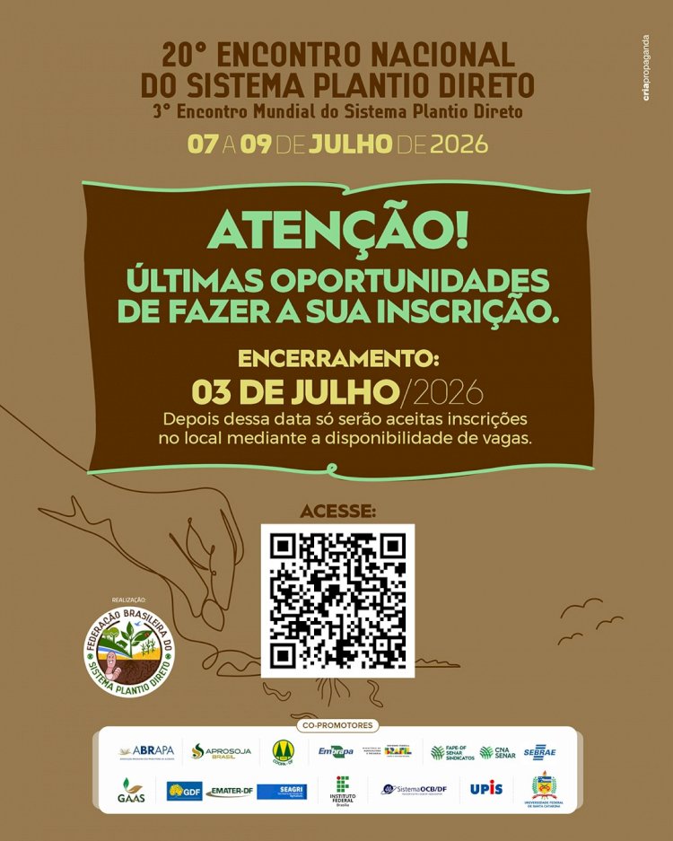 Últimos dias! Inscrições para 20º ENSPD e 3º EMSPD vão até 3/7