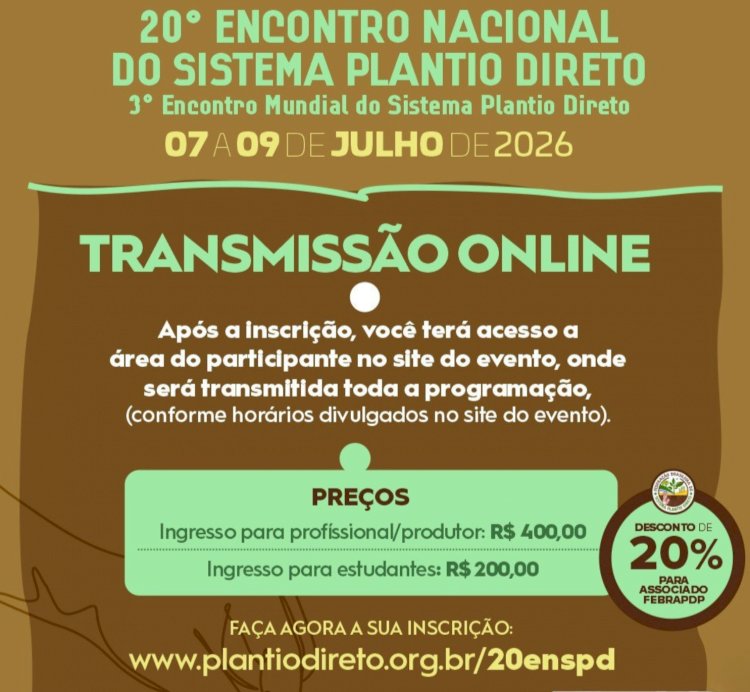 20º ENSPD e 3º EMSPD terão transmissão online! Inscreva-se